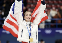 Team USA figure skater Amber Glenn